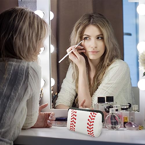 Cosmetic Bag Waterproof Neoprene Zipper Pouch Travel Portable Toiletry Makeup Bags Organizer Case for Women and Girls4