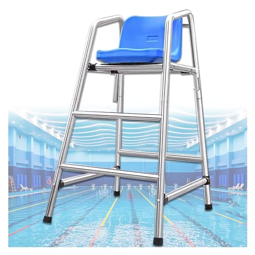 Échelle de maître-nageur pour piscines intérieures et extérieures, chaise haute de surveillance