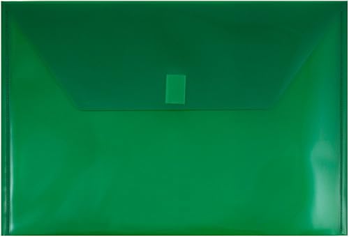 Vista 19 de JAM Paper sobres de plástico con cierre de velcro, para indexar, tamaño (5 1/2" x 7 1/2").