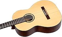 Vista 6 de Ortega Guitars 6 cuerdas Student Series Pro Solid Top Nylon Guitarra clásica, derecha, abeto, 4/4 (R55)