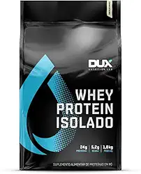 Whey Protein Isolado Chocolate Branco Refil 1.8kg – Recuperação Muscular – DUX HUMAN HEALTH