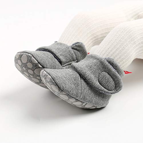 TMEOG Baby Meisjes Laarzen, Baby Fleece Gezellige Laarzen Mooie Slippers Baby Peuter Eerste Wandelaars Winter Warme… - Image 5