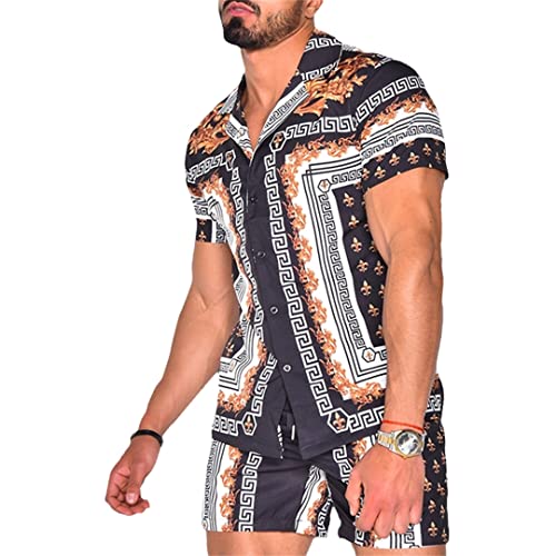 Ensemble hawaïen homme pour un look estival unique et rafraîchissant