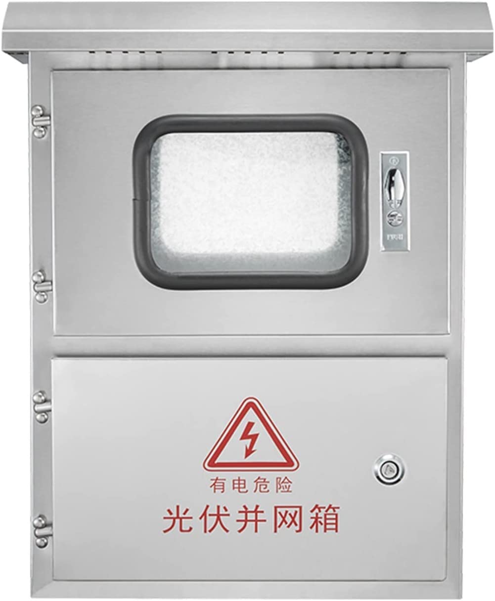 Custodia For Progetti Di Scatole Elettriche Con Cerniera In Acciaio Inossidabile, IP65 Impermeabile Con Montaggio A Parete For Progetti Interni Ed Esterni(304 Stainless Steel,40 * 18 * 65cm)