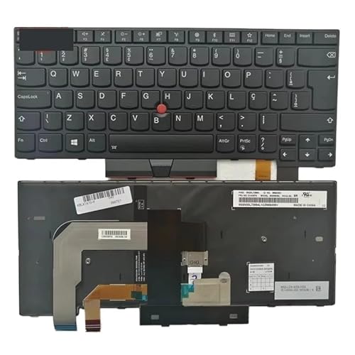 US/BR/SP/FR/RU English Laptop Keyboard For Lenovo for IBM for Thinkpad T470 T480 A475 A485 �������i(BR Backlit)
