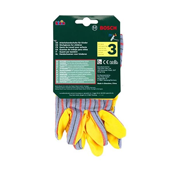 Theo Klein 8120 Bosch Work Gloves I Ideal One - Size - Fits - All Gloves I Toy for Children Aged 3 Years and up – Bild 6