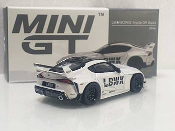 Amazon | MINI GT 1/64 LBワークス ミニカー GRスープラ 白