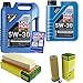 Produktbild QR-PARTS 69330875 Filter Set Inspektionspaket 6 Liter Motoröl Longtime High Tech 5W-30 MANN-FILTER Luftfilter Ölfilter