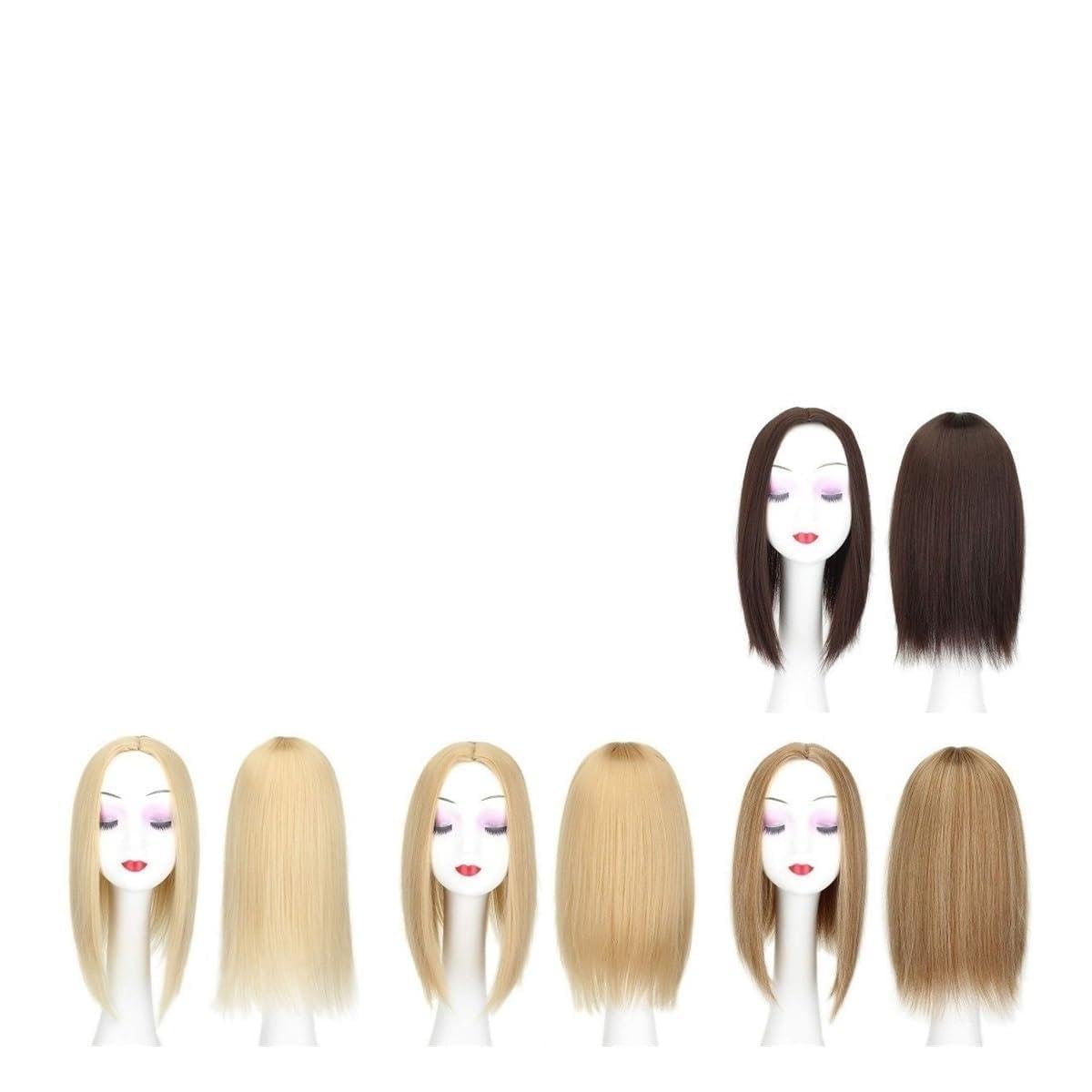 A lady’s bald wig, Women’s 10/12 Inch Real Remy Straight Hair Topper – No Bangs, 9×14 CM, Thin Swiss Lace Base(Darkest Brown,25CM) A lady’s bald wig, Women’s 10/12 Inch Real Remy Straight Hair Topper – No Bangs, 9×14 CM, Thin Swiss Lace Base(Darkest Brown,25CM)