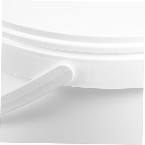 Miniatura 4 de Hemoton 4 cubos de almacenamiento con tapas, cubos de almacenamiento para juguetes, cubos portátiles para bañera, cubos de helado, almacenamiento de