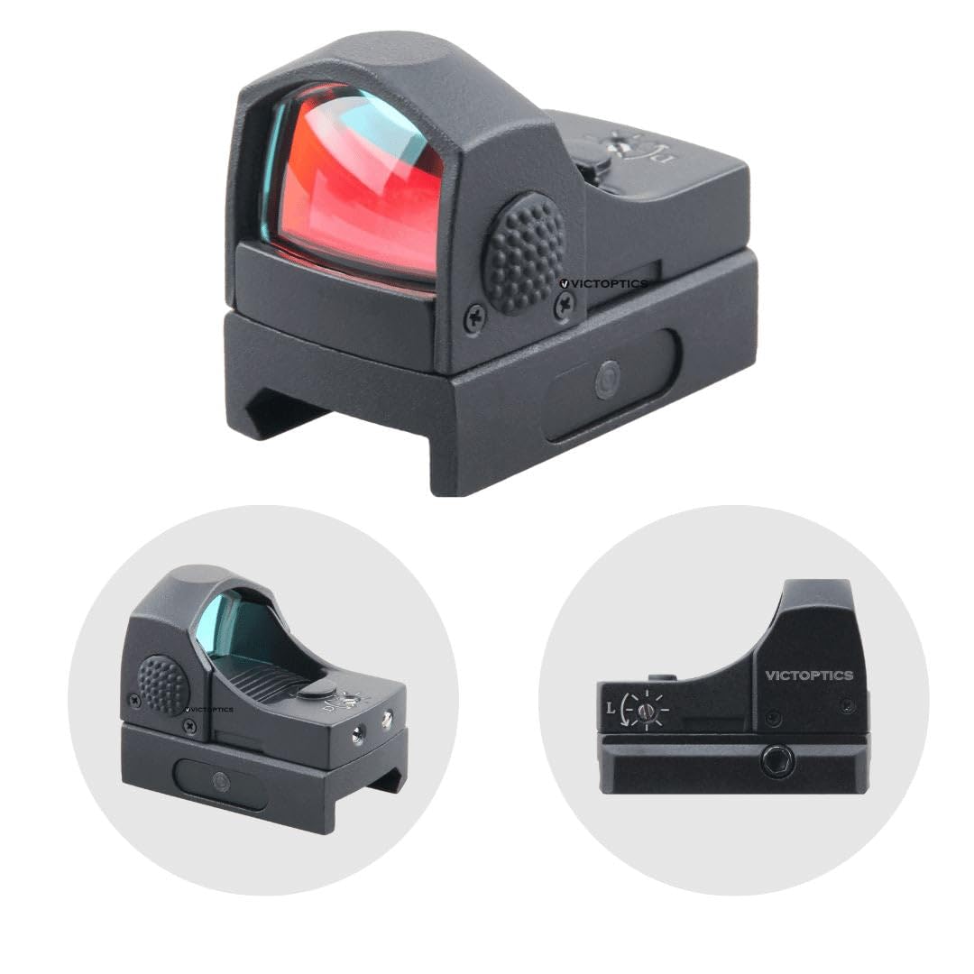 Vector Optics Victoptics V3 1x22 Sphinx Rotpunkt Visière pour sport, airsoft et chasse, fusil à air, visière cible, visière réfléchissante, point rouge