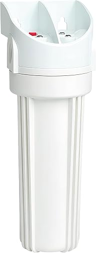 EcoPure EPW2 Sistema de filtración de agua para todo el hogar, agua municipal y de pozo, reduce sedimentos, óxido, suciedad y sabor y olor a cloro,
