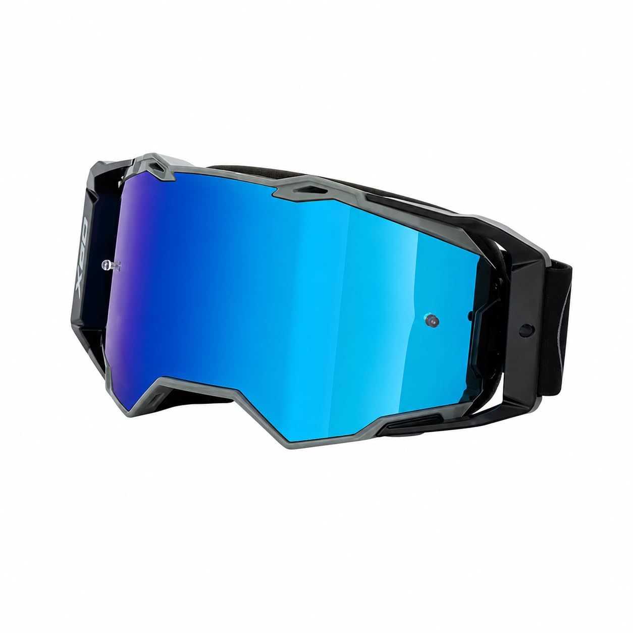 X60 Gafas de motocross con protección UV400 y antiniebla, gafas MX para casco de moto, para hombre y mujer, Enduro Dirt Bike ATV MTB Offroad (marrón oscuro)