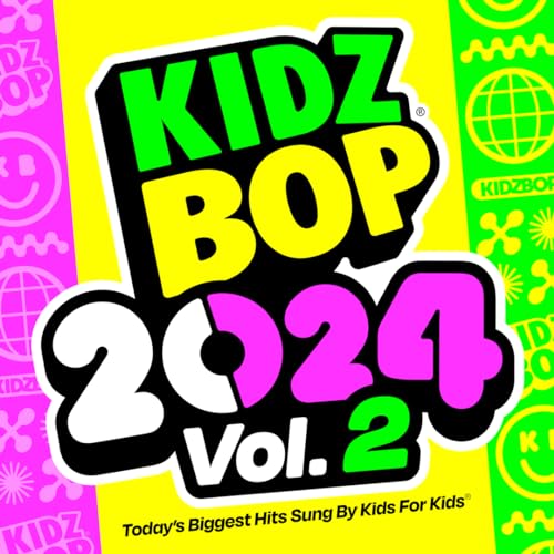 Album Art for KIDZ BOP 2024 Vol. 2 [Electric Green LP] by Kidz Bop Kids