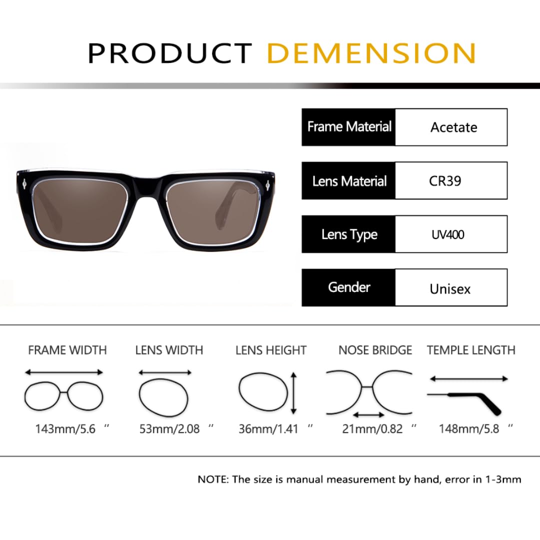 Gafas de sol de lujo para hombre, estilo punk, protección UV400.