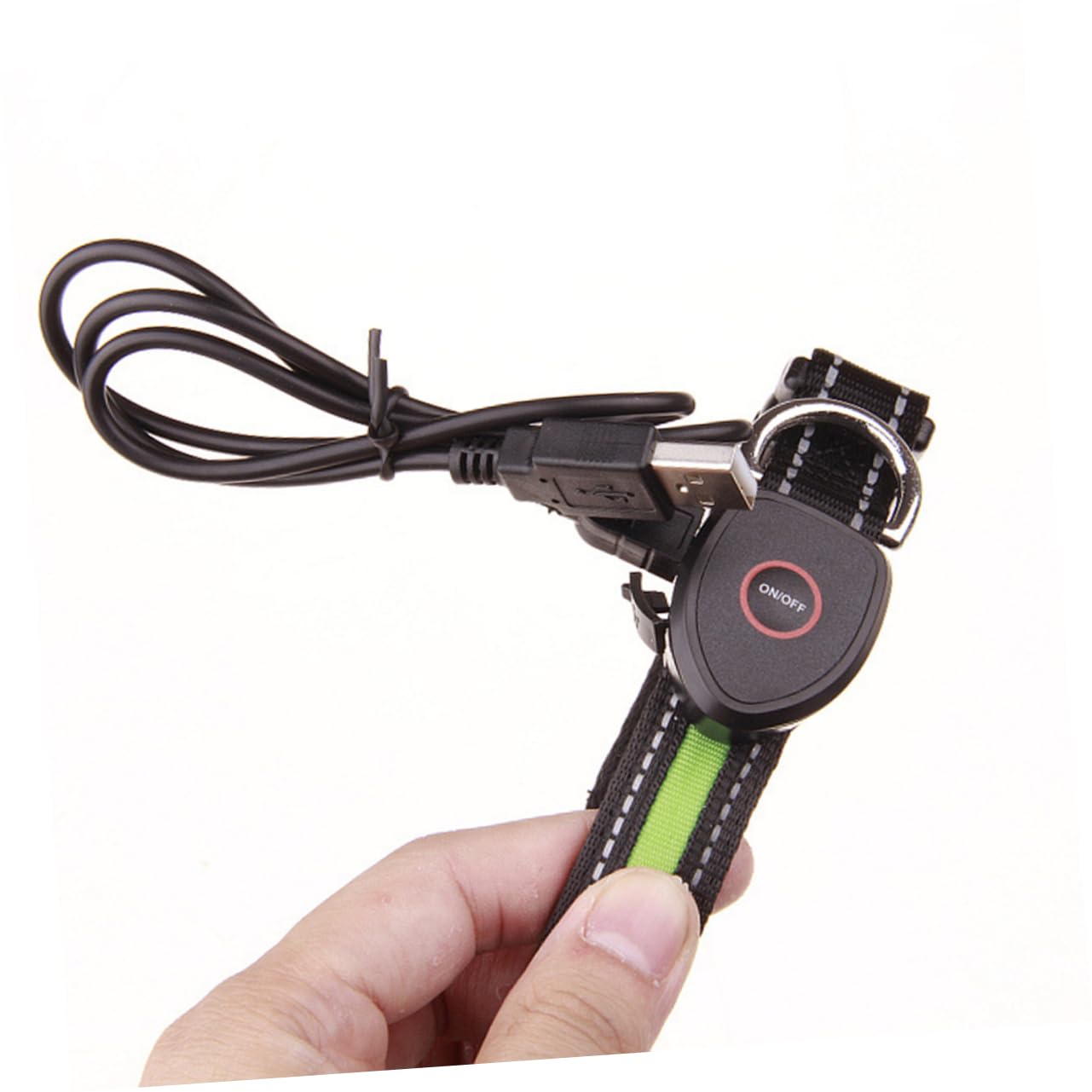 SUPVOX 3 Pz collana a LED per animali domestici collari girare collare luminoso per cani cavetto usb night collane collare per animali domestici collana illuminata per cani portato Gatta