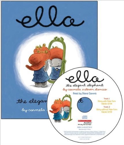 Ella The Elegant Elephant Read Along Library (B... 0439875951 Book Cover