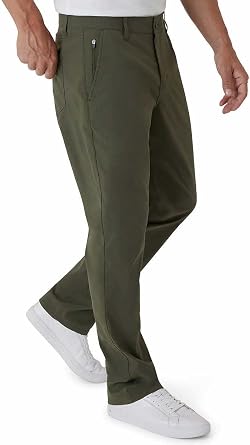 Weatherproof Vintage Men's Performance Weather-Flex Flex Flatfront Pant