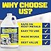 Durabasics [1 Gallon] Ultrasonic Cleaner Solution – Heavy-Duty Parts Cleaner & Carburetor Cleaning Solution – Perfect for Engine & Automotive Parts – Helps Remove Carbon, Grease – Safe on Most Metals