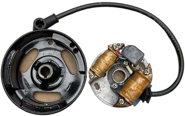 Repair Parts 1E40F STATOR & Rotor CORE Assy 1E45FP Armature Plate Ignition Magneto Module 3WF-18/3/2.6 KNAPSACK Mist-Duster Sprayer(STATOR and Rotor)