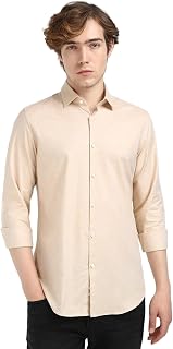 Calvin Klein Jeans Solid Slim Fit Twill Woven Shirt
