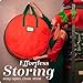 Handy Laundry, Christmas Wreath Storage Bag - Durable, Tarp Material, Zipper, Sturdy Carry Handles, Pest Protection - Ideal Home, Garage Organization for Seasonal Holiday Wreath Decorations. (30