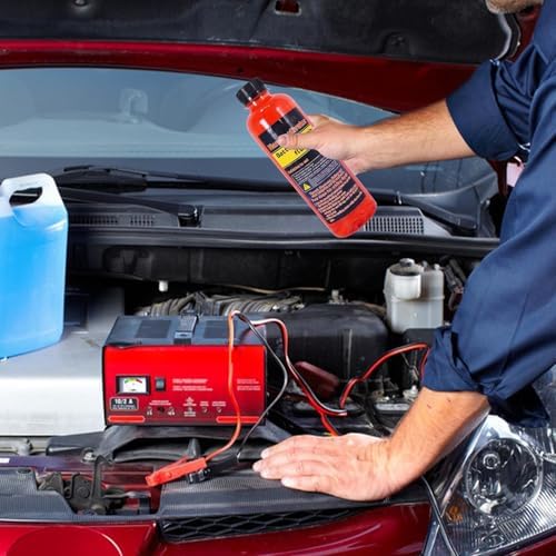 Car Battery Repair Fluid - 500ML Electrolyte Solution Deionized, Distilled Water Maintenance Refill | Long-Lasting Charging Performance Support For Vehicle Motorcycle Truck Garage, Lead Acid - 3