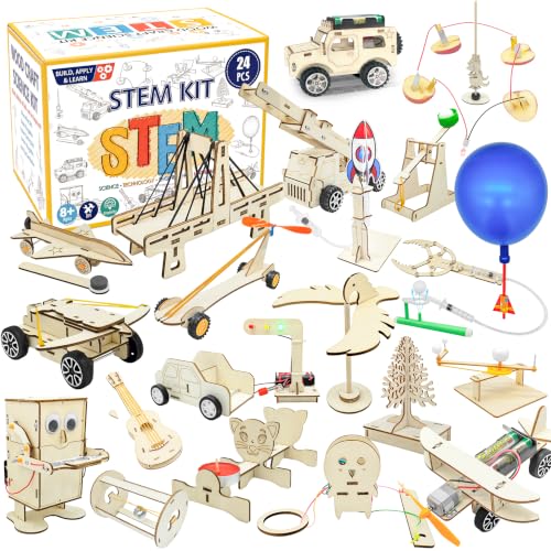 24 Packs STEM Kits for Kids Treasure Box Toys Return Gifts Party Favors by LINAYE - Used condition - US$25.00