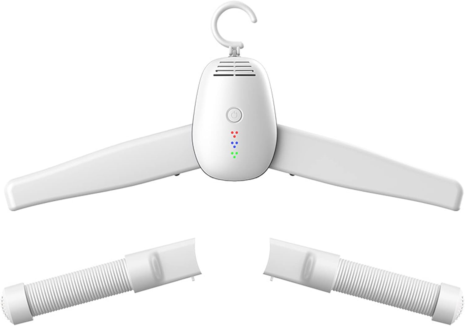 Mini Electric Heated Clothes Dryer, Portable Clothes Drying Rack Foldable Dryer Rack Suit Shoes Dryer 150W Fast Drying Electric Hanger for Household Travel