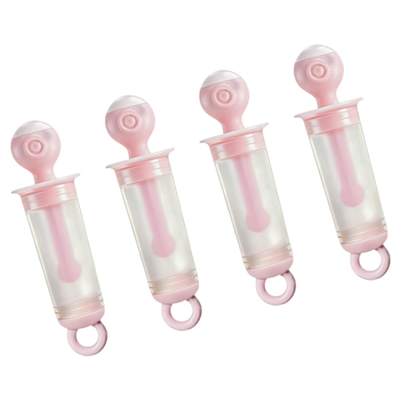 MALSSE 4 Piece Ice Lolly Maker Popsicles Molds for Kids Party Supplies and Homemades Freezing Treats Kitchen Gadgets
