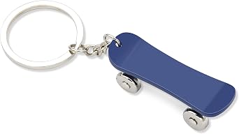 Interesting keychains, Mini-SkateBoard Key Chain Cute Car Keychain for Women Men Key Fob Pendant