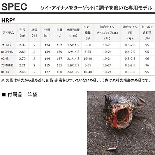 ダイワ(DAIWA) ロックフィッシュロッド HRF 73MHHB 釣り竿 5枚目