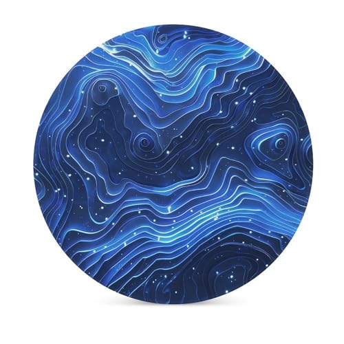 Dessous de verre céramique bleus pour sublimer vos apéritifs - 4