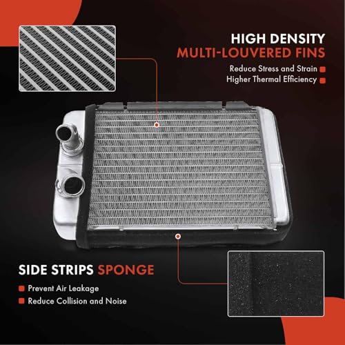 A-Premium HVAC Heater Core Compatible with Buick Century Regal & Chevrolet Malibu El Camino & GMC Caballero & Oldsmobile Cutlass Cutlass Ciera & Pontiac Bonneville LeMans Grand Am and More Models by A-premium - Image 4