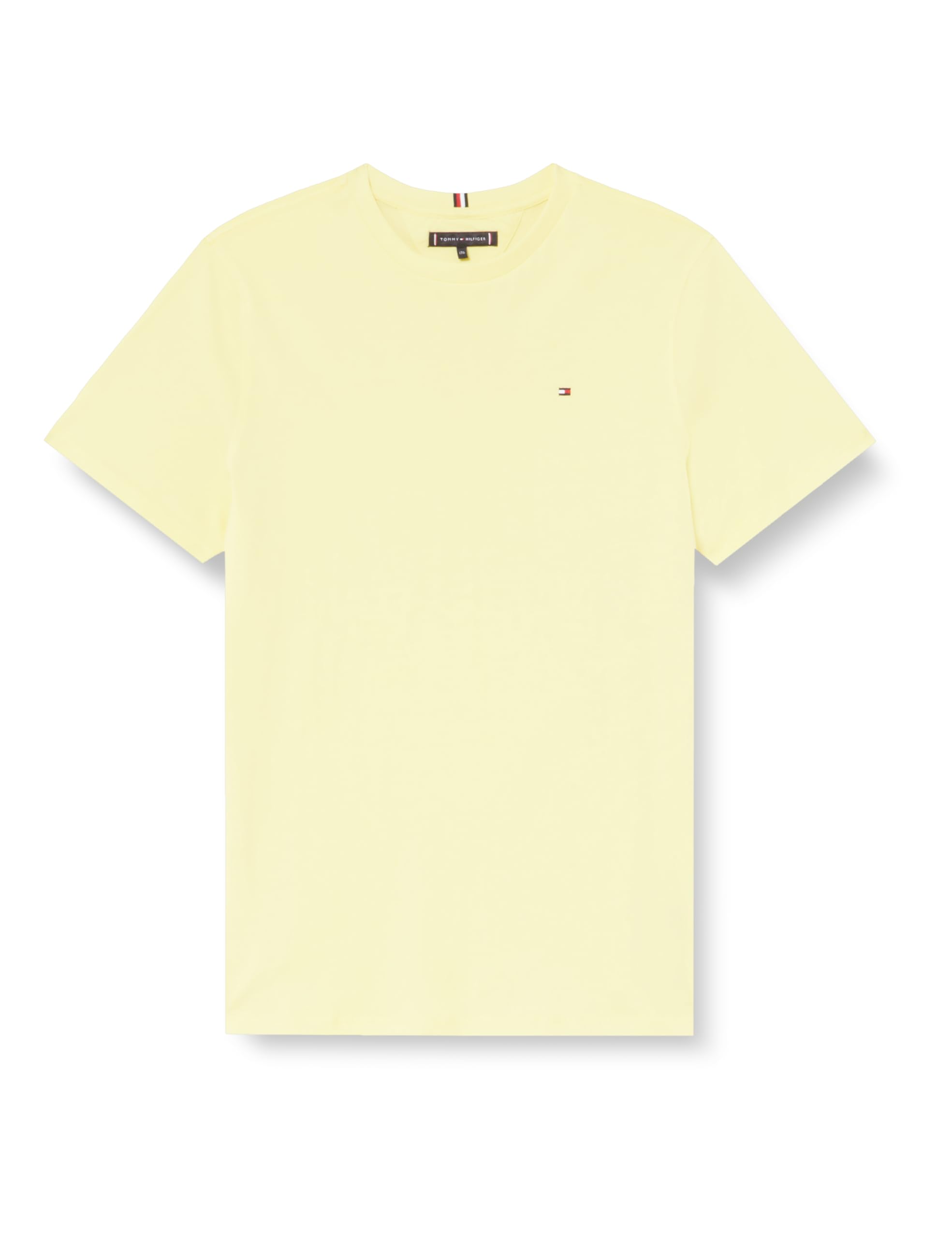 Tommy Hilfiger Essential Cotton tee S/S KB0KB06879 Camisetas de Punto de Manga Corta, Amarillo (Yellow Tulip), 6 años para Niños