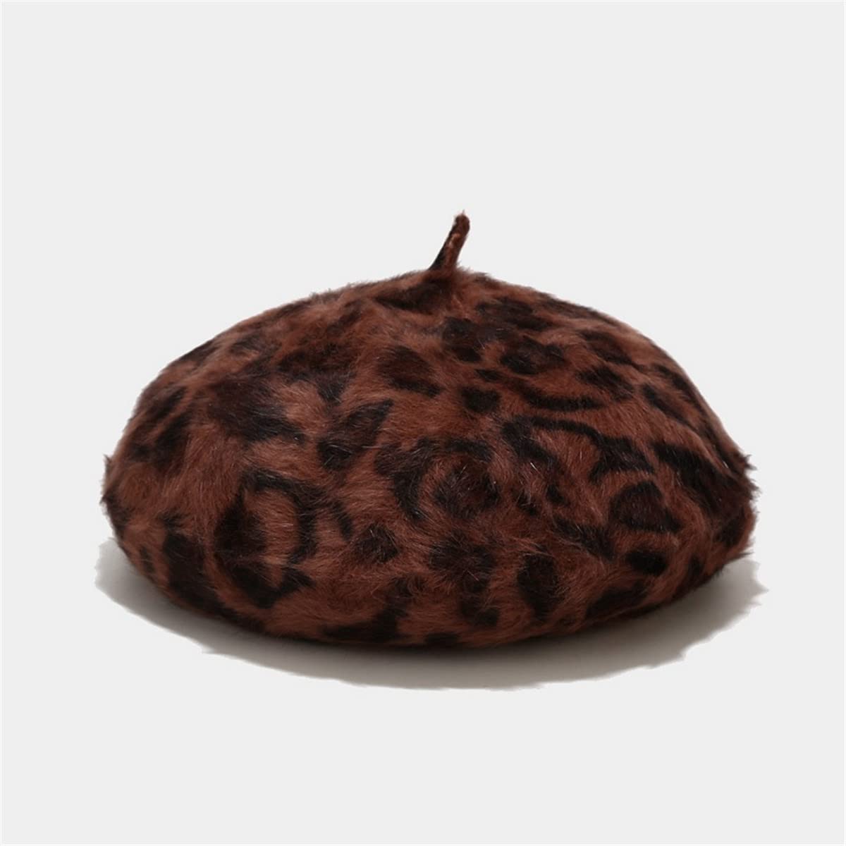 Amazon.com: Czsycdsf Womens Warm French Beret Hat Leopard  display picture 1