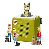 tonies Toniebox Extrapack – Toniebox Starterset Grün + 3 Hörfiguren,...