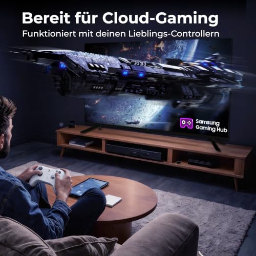 FPD 50 Zoll (127 cm) Fernseher, 4K Smart TV mit Tizen OS mit Airplay & Miracast, UHD Television kompatibel mit Samsung TV Plus… – Ansicht 5