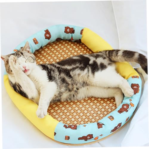 Tapis de couchage rafraîchissant pour chien et chat ifundom coussin