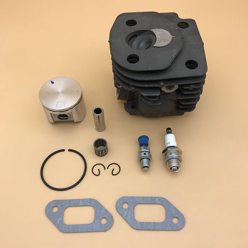 Części ogrodowe Zestaw tłoka głowicy cylindrów 47mm do HUSQVARNA 359 357 XP 357XP części silnika piły łańcuchowej 537 15 73-02 Części ogrodowe