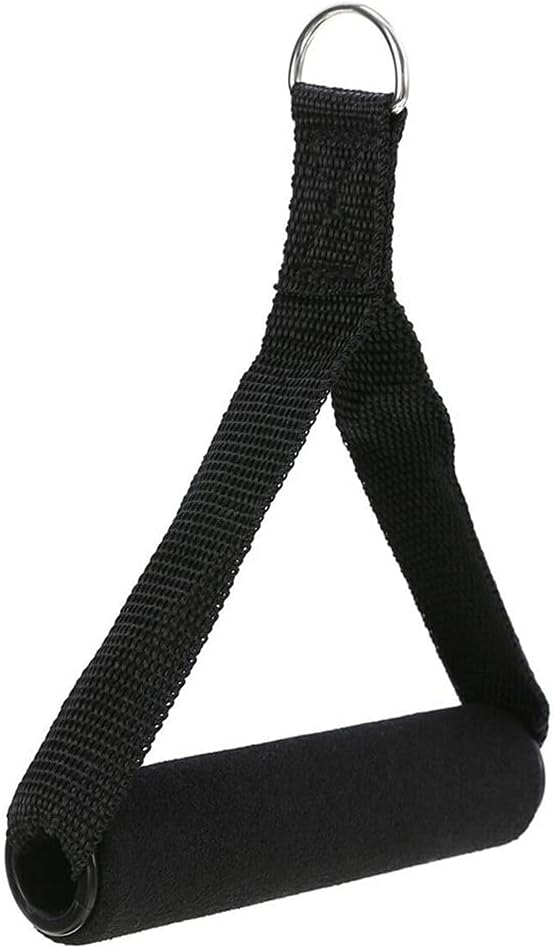 2pc Nylon Tricep Rope Cable Crossover Gym Machine Handle Extra Attachment Resistance Fitness Exercise Accessories