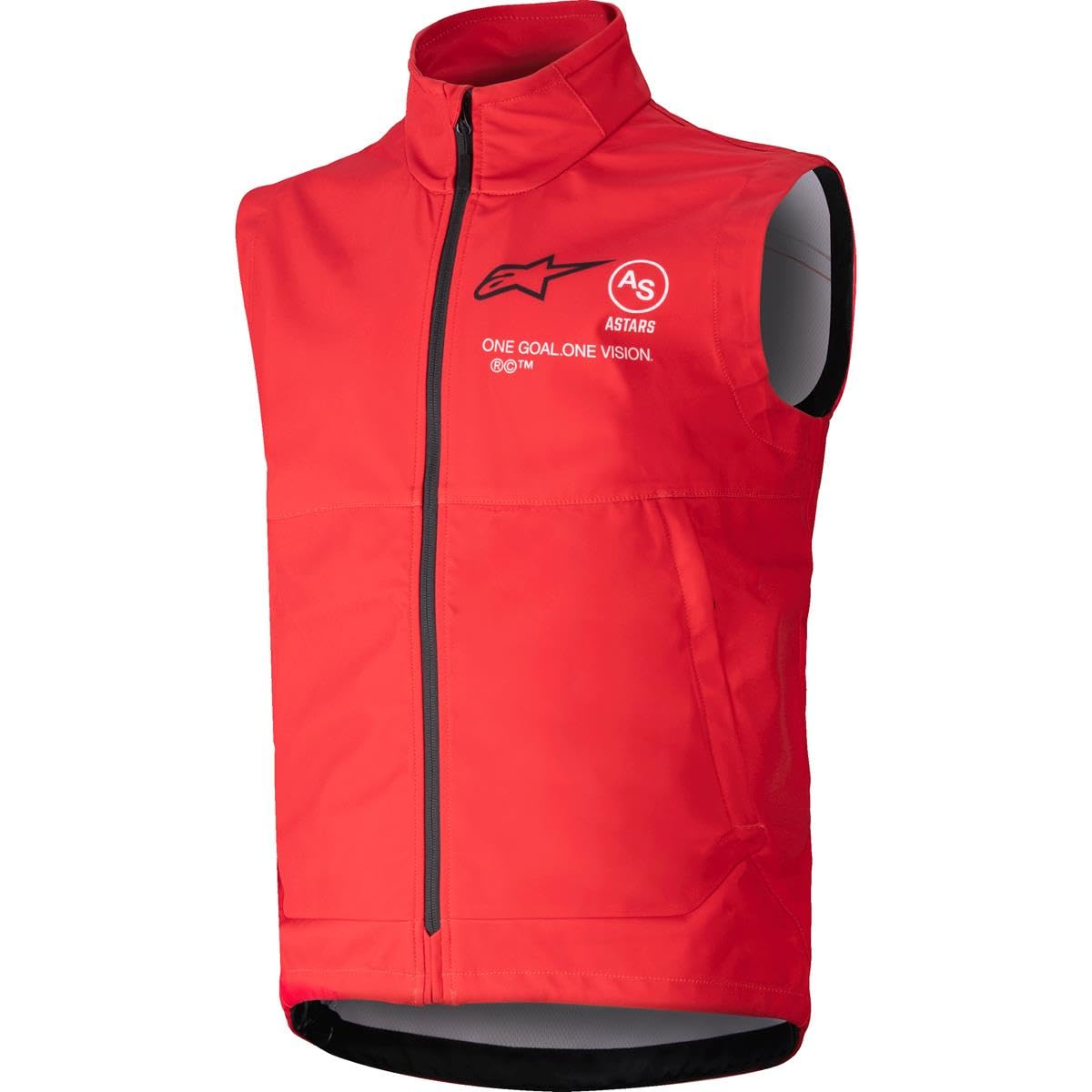 Alpinestars Techstar Softshell Młodzieżowa kamizelka motocrossowa, czerwony, L