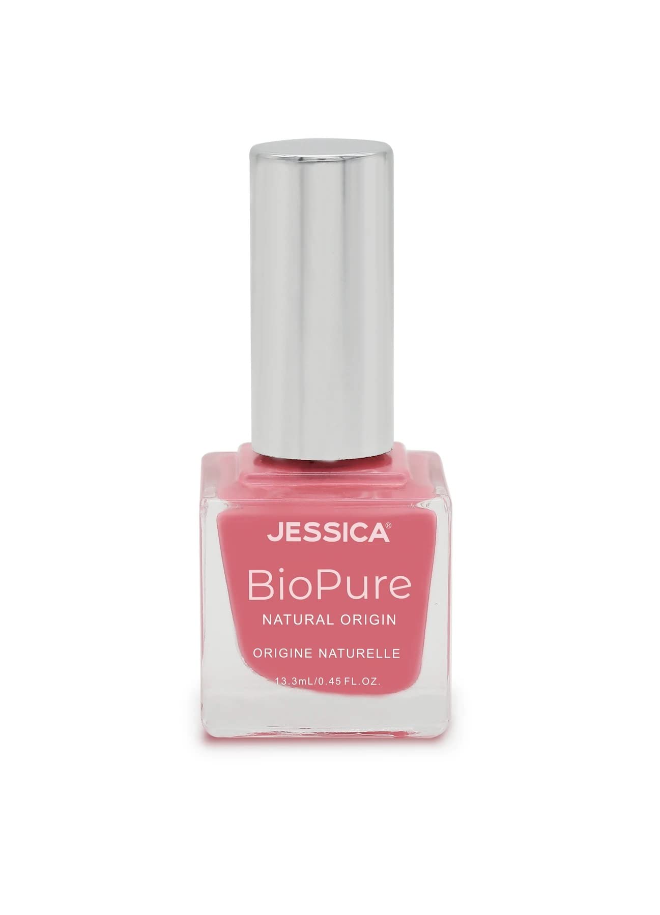 JessicaNatural BioPure Nail Polish for Women - Fast Drying Creme Vegan & Bio-Sourced Ingredients - Long Lasting with Nail Strengthening Formula 21-Free - (SERENITY NOW)