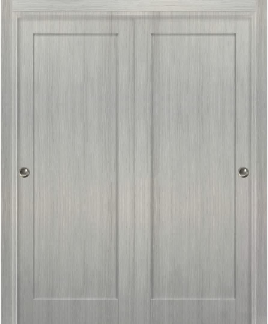 Buy Sliding Closet Bypass Doors 84 x 80 with Hardware Quadro 4111