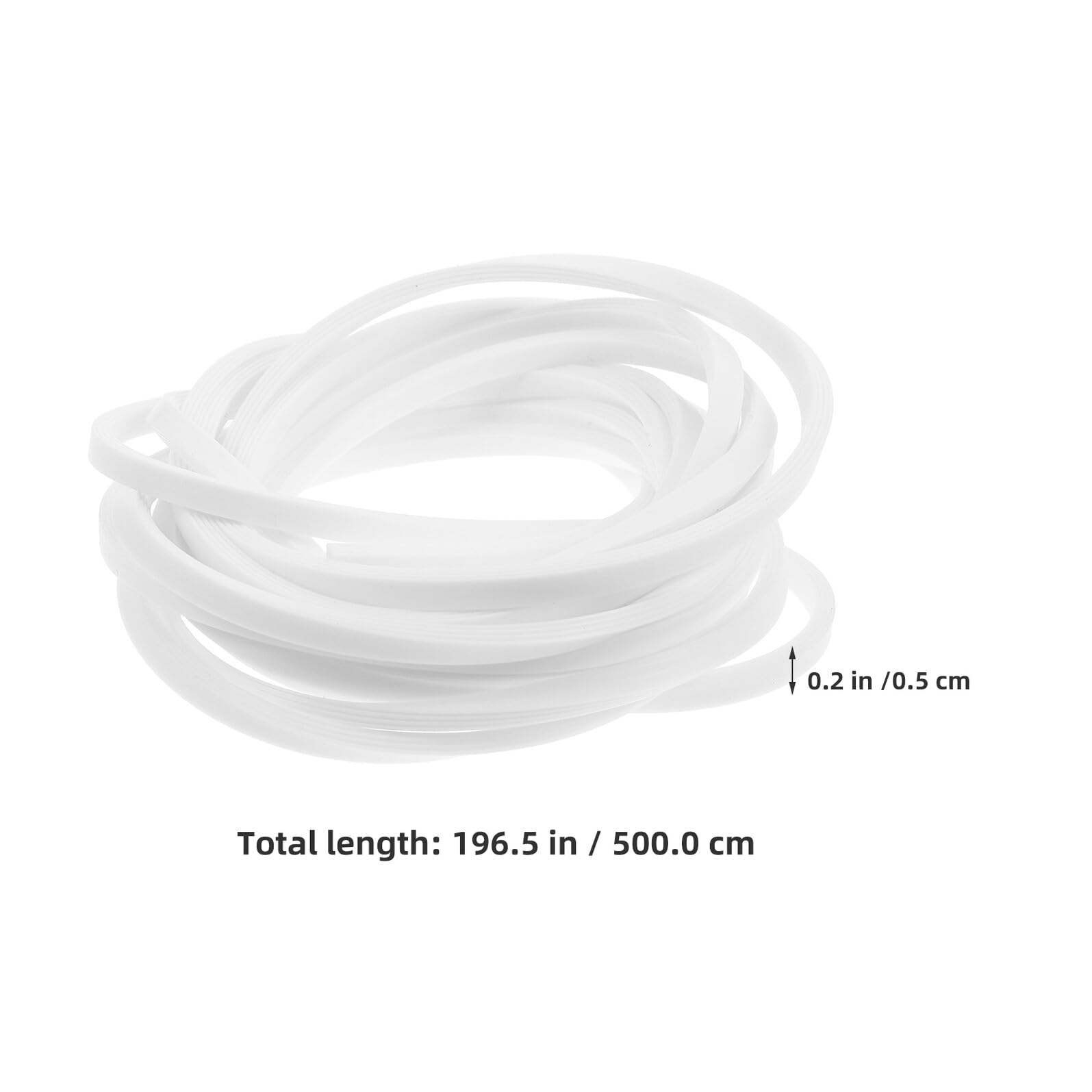Silikondichtungsersatz 5m Silikondichtungsring für Glas Lebensmittelbehälter mit Hitzebeständigem Silikon und Mikrowellengeeignet für Bento Kasten und Frischhaltedosen