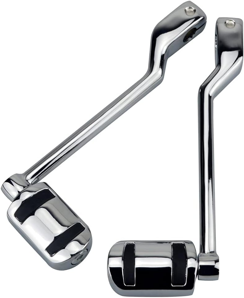 Heel Toe Shift Pegs, Front and Rear Levers w/Shifter Pegs for Harley 1986-2017 FL Softail,1988-2025 Touring Road King Road Glide Street Glide Electra Glide and 2008-later Trike Models