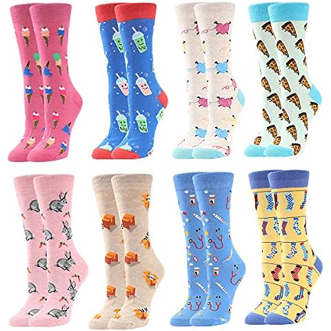 BONANGEL Damen Lustige Bunte Socken Cover