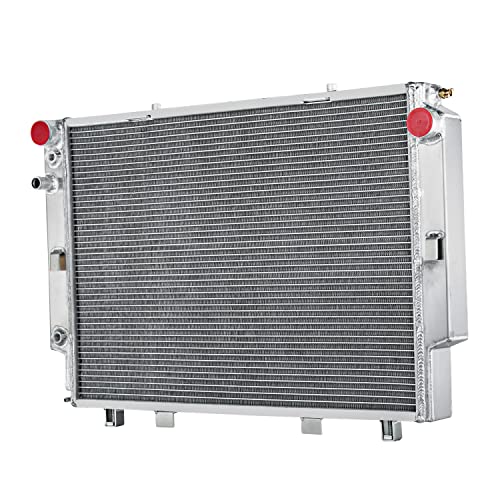 Zarklenu 2 Row Aluminum Radiator Fits 1991-1999 Mercedes-Benz CL-CLASS S-CLASS C140 W140 SEC CL 420 500 600 SE SEL M119.970 M119.971 M119.980 M119.981 M120.982