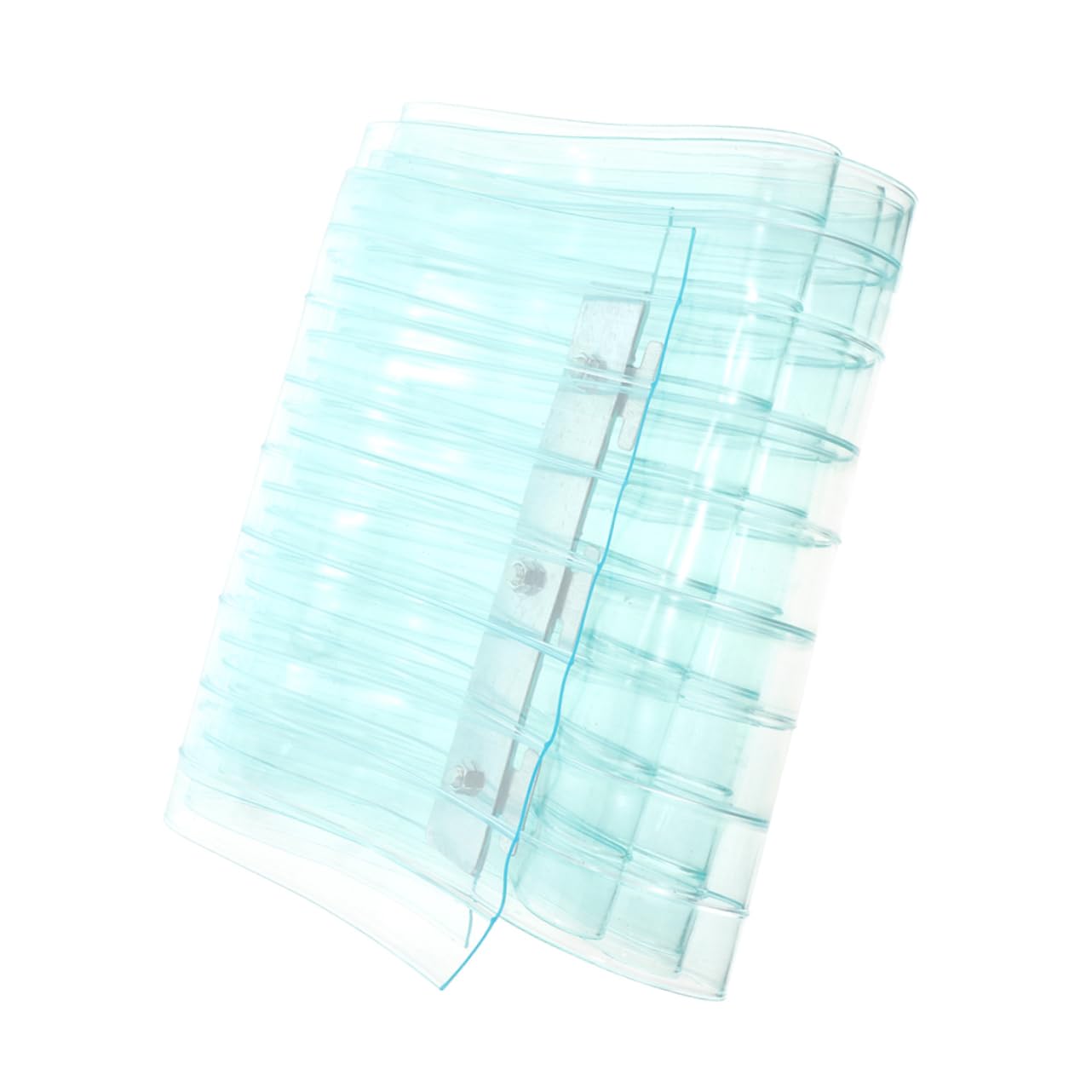 ABOOFAN Kit de Rideau de Porte en PVC, Rideau à Lanières Transparentes, Coupe-Vent et Imperméable, pour Supermarchés et Usage Commercial
