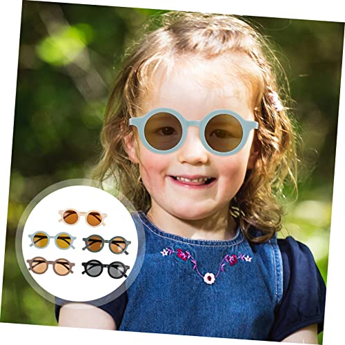 VALICLUD 5 Pares De Óculos De Sol Infantis Óculos De Bebê Novidade Óculos De Brinquedo Óculos De Sol